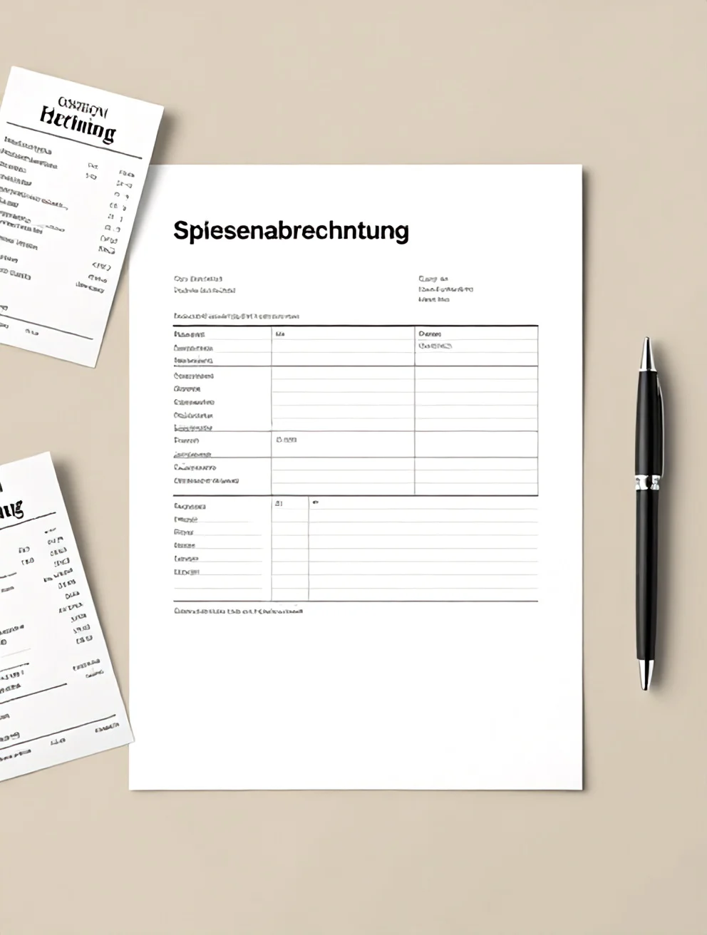 Spesenabrechnung Vorlage – Kostenlos als Excel & PDF