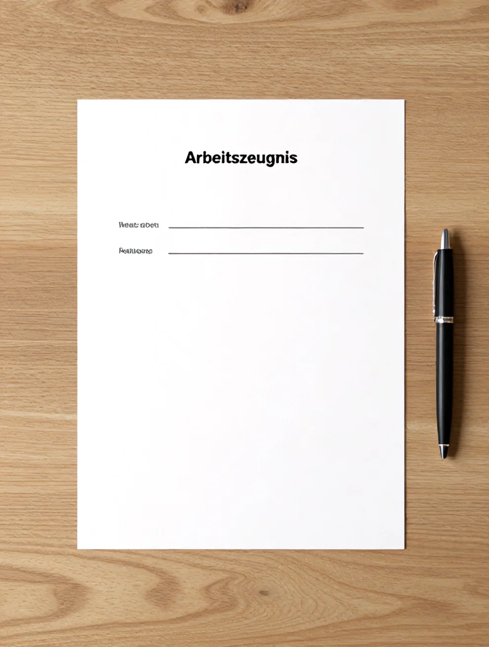 Qualifiziertes Arbeitszeugnis Vorlage – Kostenlos als Word & PDF