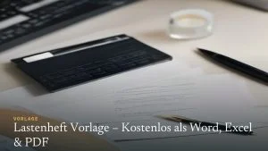Lastenheft Vorlage – Kostenlos als Word, Excel & PDF